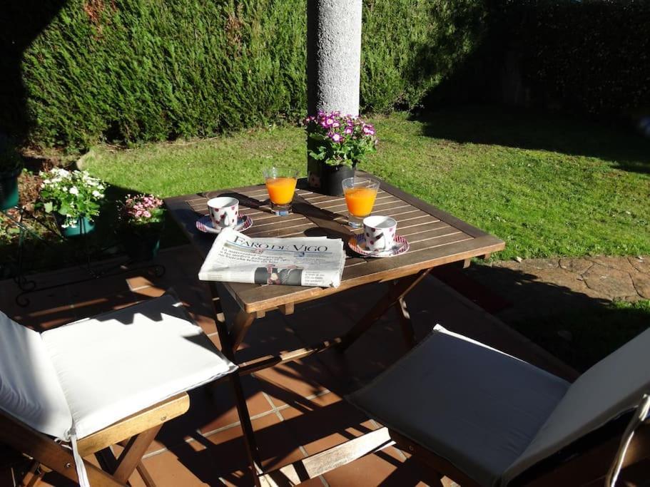Casa De Lois A Un Paso De Vigo, Baiona, Playa America Y Portugal 곤도마르 외부 사진
